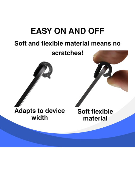 Cubierta de Webcam Gadget Ray - 6 Piezas Flexibles para Laptop y Tablet