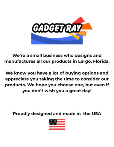 Cubierta de Webcam Gadget Ray - 6 Piezas Flexibles para Laptop y Tablet