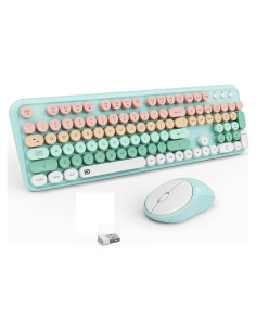 Combo Teclado y Ratón Inalámbricos FD EK8870 - Ergonomía y Silencio