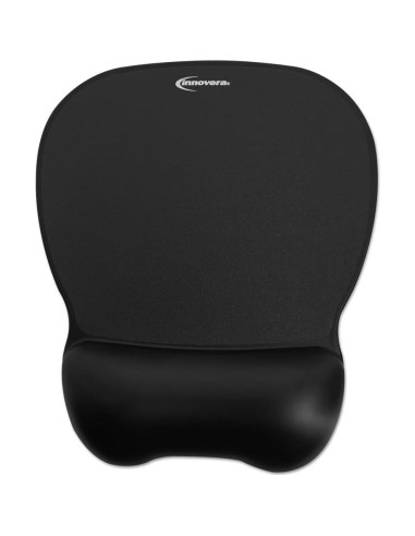 Reposamuñecas de Gel Innovera 22.9x19.1cm Negro