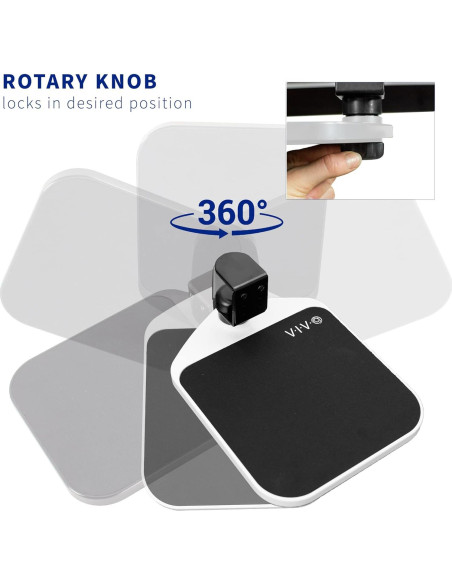 Soporte para Almohadilla de Ratón VIVO MOUNT-MS01AW Blanco