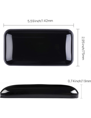 Reposamuñecas Ergonómico de Gel Aelfox - Soporte para Mouse Negro