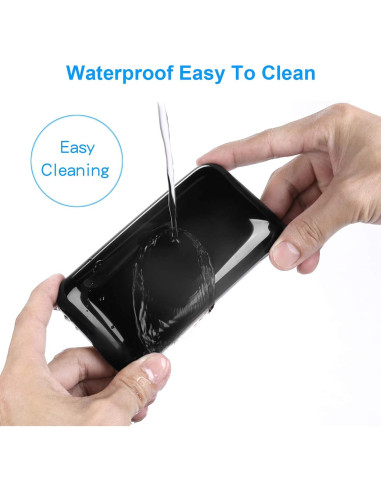 Reposamuñecas Ergonómico de Gel Aelfox - Soporte para Mouse Negro