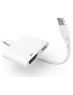 Adaptador USB-C a HDMI 4K 60Hz Apple MFi para iPhone 16/15