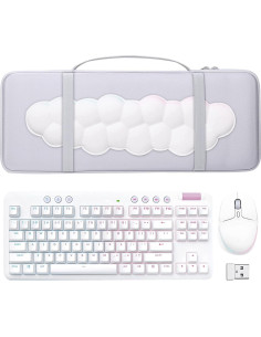 Funda Dura co2CREA para Teclado Logitech G713/G715 + Ratón G705 2