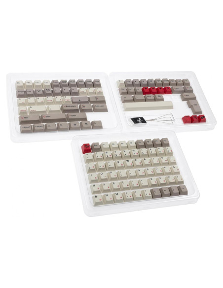 Conjunto de Teclas Ducky Vintage 133 Teclas PBT Cherry