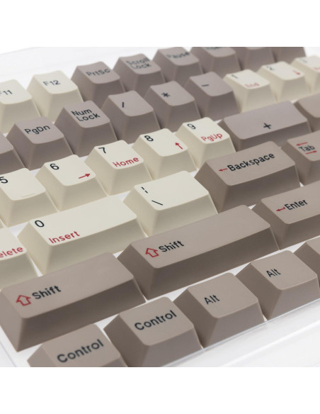 Conjunto de Teclas Ducky Vintage 133 Teclas PBT Cherry