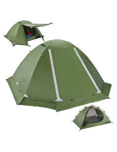 Tienda de Campaña Clostnature Libra 1 Persona 4 Estaciones Impermeable