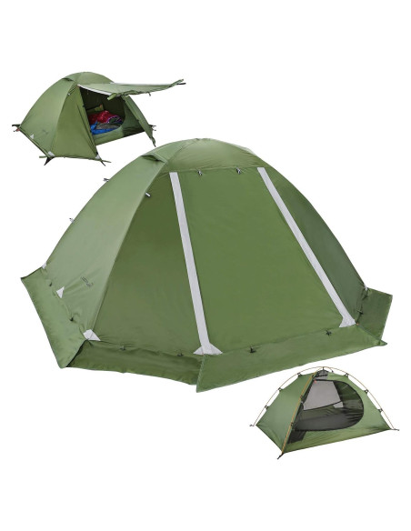 Tienda de Campaña Clostnature Libra 1 Persona 4 Estaciones Impermeable