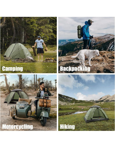 Tienda de Camping ShinHye Ultraligera 2 Personas Impermeable