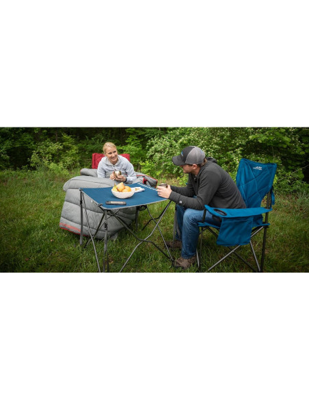 Mesa de Camping Plegable ALPS Mountaineering 70.5x70.5cm Azul