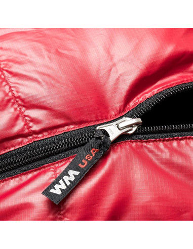 Saco de Dormir Western Mountaineering Apache MF 15C 6FT Rojo