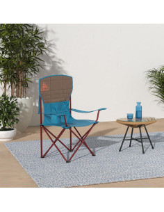 Silla Esencial Kelty Lago Profundo - Acolchada y Plegable 2