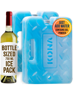 Paquete de Hielo Reutilizable Kona Azul 1.81kg - Enfriamiento Duradero 2