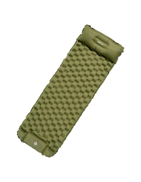 Almohadilla Inflable Night Cat para Dormir 195x65cm con Bomba