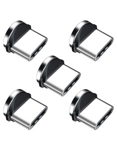 Conectores Magnéticos USB Tipo-C Ankndo [Paquete de 5] 360
