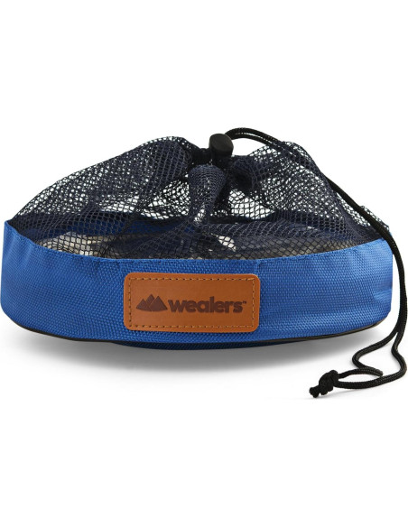 Juego de Platos de Acero Inoxidable Wealers - 4 Platos 24.89 cm