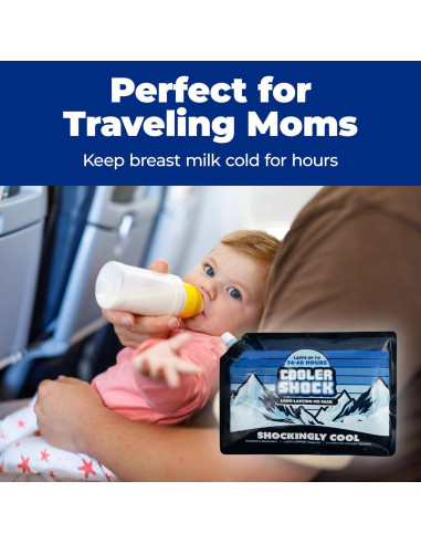 Paquete de Hielo Reutilizable Cooler Shock - 3 Unidades 25.4x35.6 cm