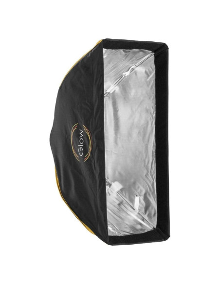 Caja de Luz Rápida Glow EZ Lock 10x24 con Adaptador Bowens