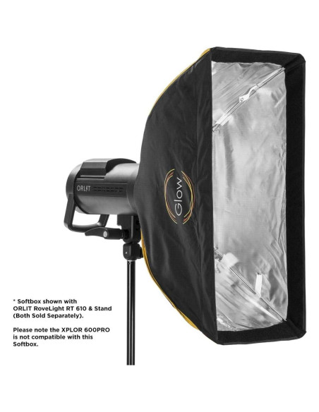 Caja de Luz Rápida Glow EZ Lock 10x24 con Adaptador Bowens