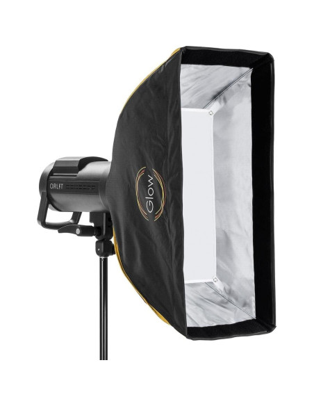 Caja de Luz Rápida Glow EZ Lock 10x24 con Adaptador Bowens