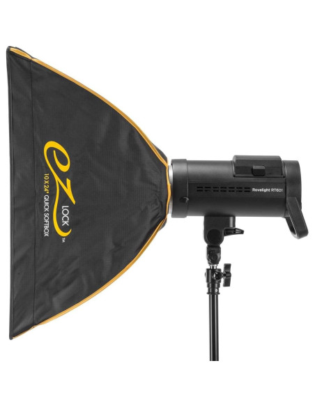 Caja de Luz Rápida Glow EZ Lock 10x24 con Adaptador Bowens