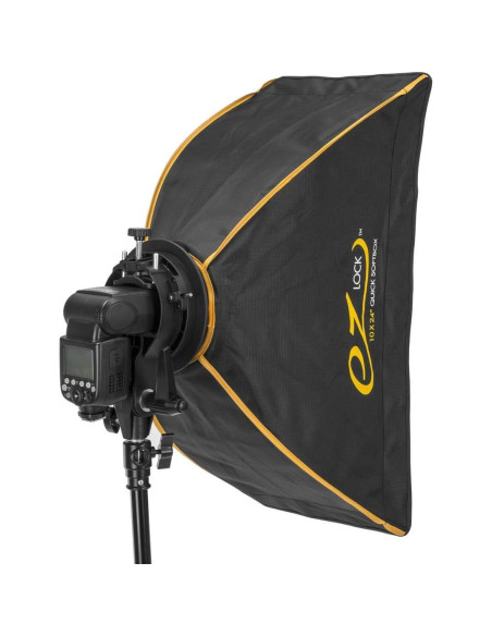 Caja de Luz Rápida Glow EZ Lock 10x24 con Adaptador Bowens