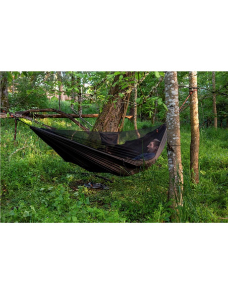 Hamaca de Camping OneTigris KOMPOUND Verde Oliva con Red y Aislante