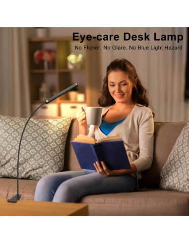 Lámpara de Escritorio LED Mojimdo 70 cm Regulable 3 Colores