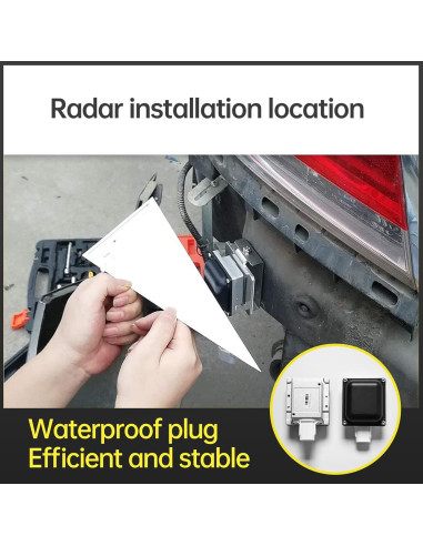 Sistema de Detección de Puntos Ciegos BY-J 24GHz Universal