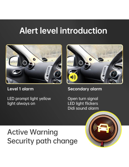 Sistema de Detección de Puntos Ciegos BY-J 24GHz Universal