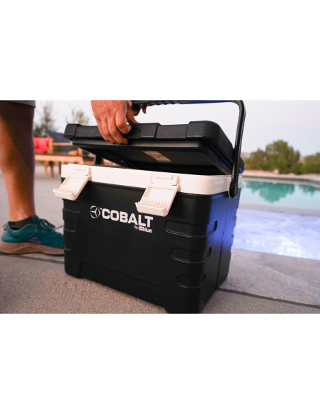 Enfriador de Hielo Blue Coolers 37Q Cobalto Negro 5.26kg