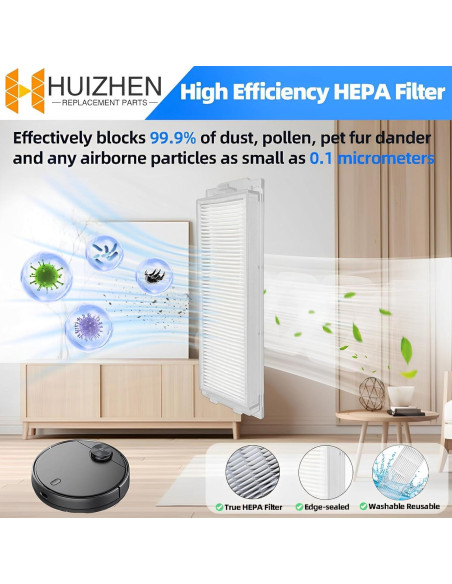 Kit de Accesorios para Aspiradora Robot WYZE WVCR200S - 17 Piezas