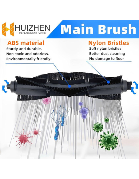 Kit de Accesorios para Aspiradora Robot WYZE WVCR200S - 17 Piezas