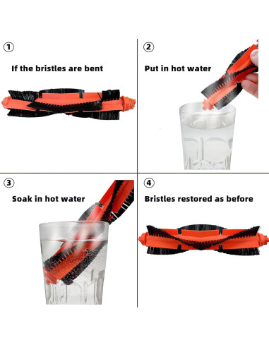 Kit de Accesorios para Aspiradora Robot WYZE WVCR200S - 17 Piezas