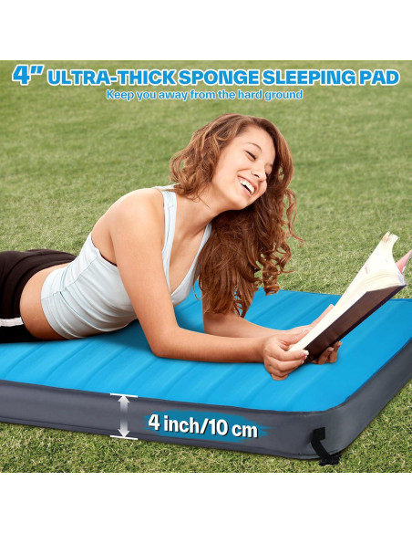 Almohadilla de Dormir Autoinflable Sportneer 198x76cm R10