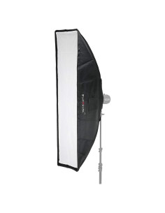 Softbox Fotodiox Pro 30x142 cm para Estudio Strobe con Difusor