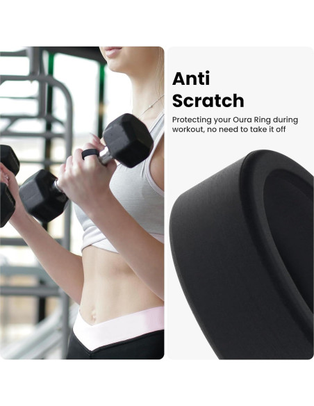 Cubierta de silicona para Oura Ring 4 y Gen3 - Tamaño S/M