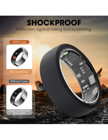 Cubierta de silicona para Oura Ring 4 y Gen3 - Tamaño S/M