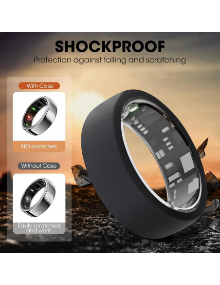 Cubierta de silicona para Oura Ring 4 y Gen3 - Tamaño S/M