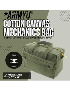 Bolsa de Herramientas Táctica Army Universe Algodón Canvas 28x18x15cm 2