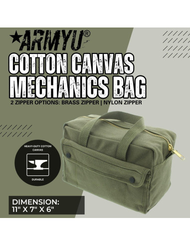 Bolsa de Herramientas Táctica Army Universe Algodón Canvas 28x18x15cm