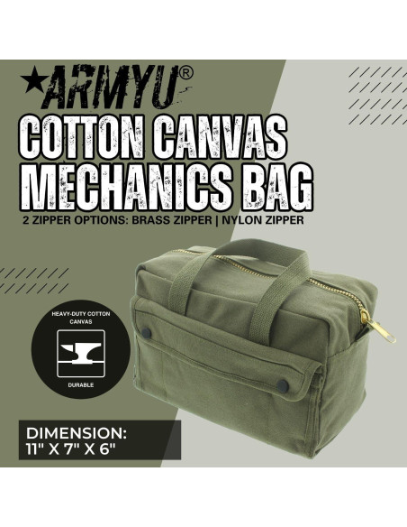 Bolsa de Herramientas Táctica Army Universe Algodón Canvas 28x18x15cm