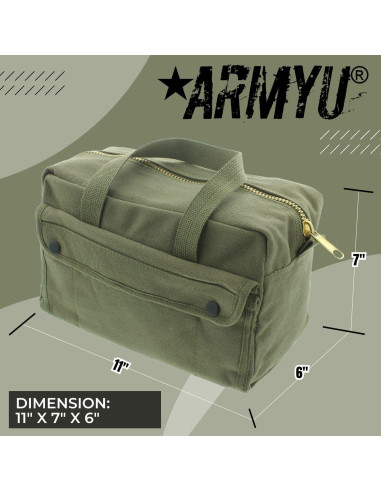 Bolsa de Herramientas Táctica Army Universe Algodón Canvas 28x18x15cm