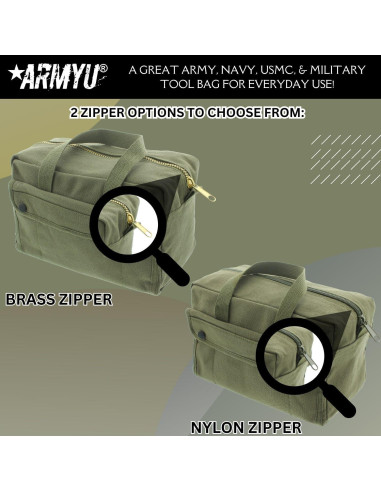 Bolsa de Herramientas Táctica Army Universe Algodón Canvas 28x18x15cm