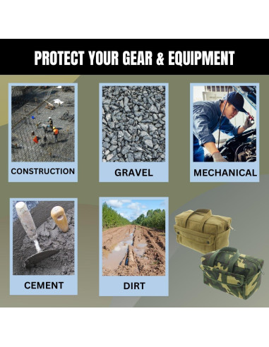 Bolsa de Herramientas Táctica Army Universe Algodón Canvas 28x18x15cm