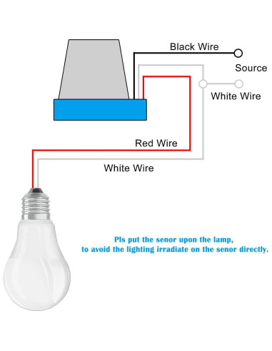 6 Pcs Interruptor Fotocélula 24V DORHEA 10A Automático