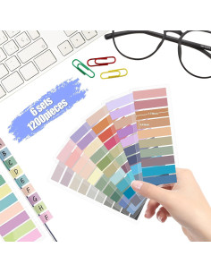 Pestañas Adhesivas Transparentes Cerpourt 1200 pcs 11.14x2.77 cm 2