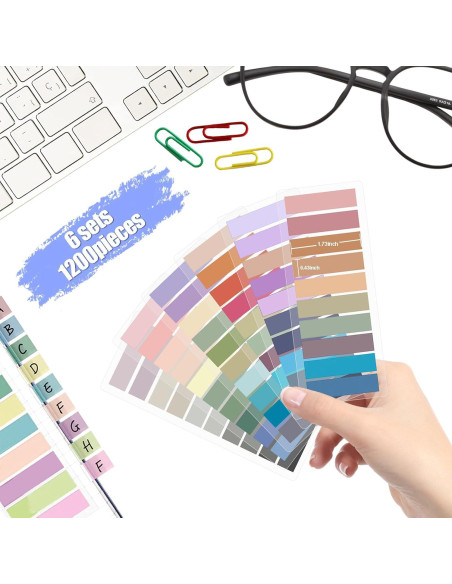 Pestañas Adhesivas Transparentes Cerpourt 1200 pcs 11.14x2.77 cm