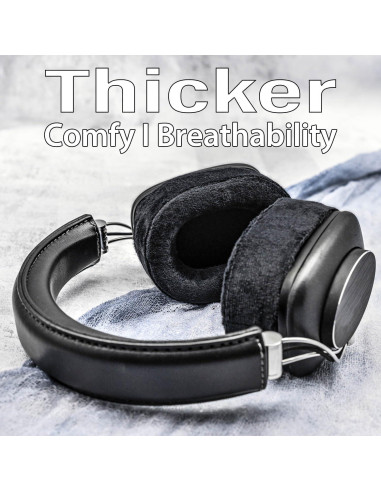 Almohadillas de Reemplazo TRANSTEK para Auriculares P7 Terciopelo